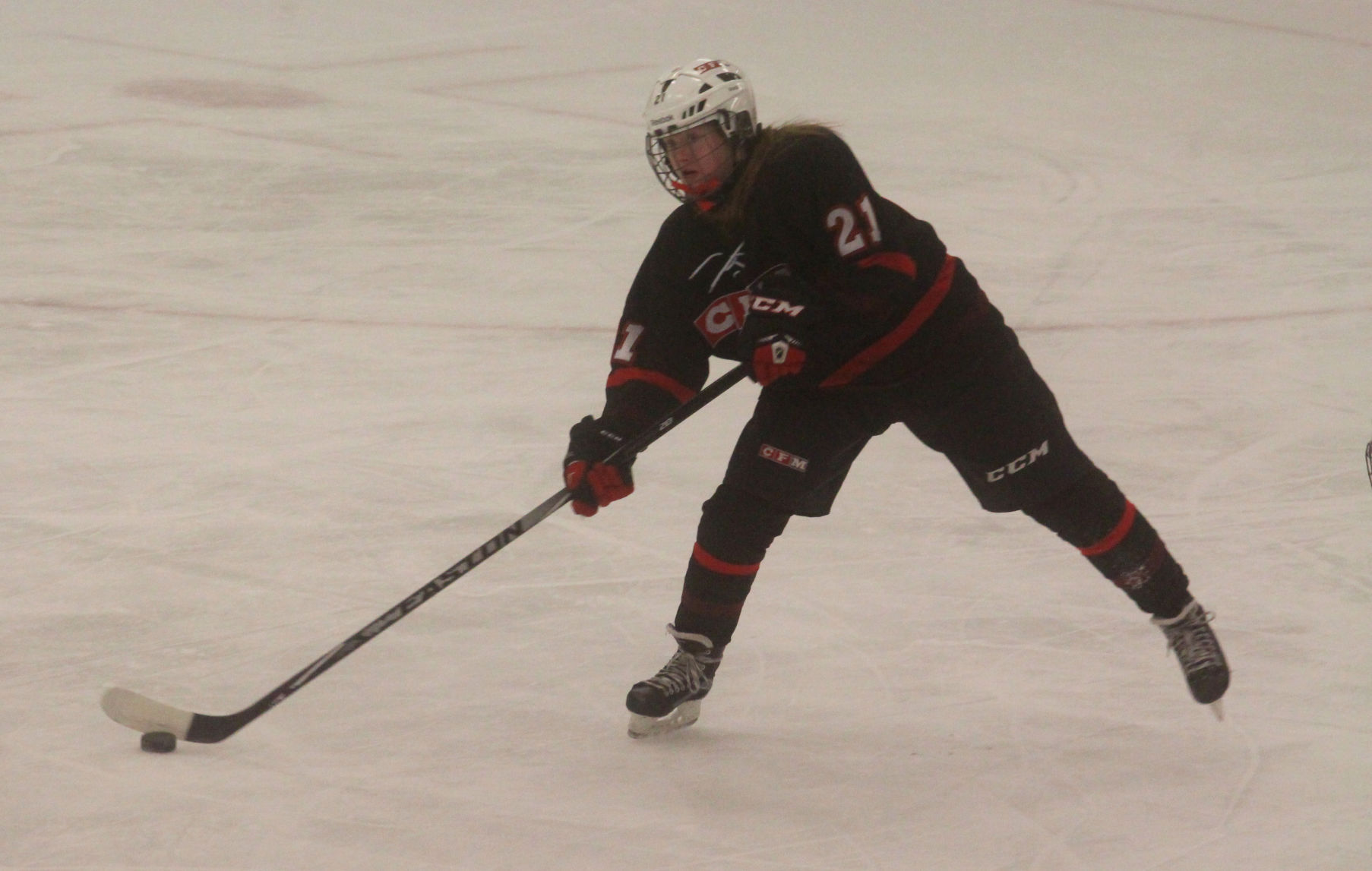 Chi-Hi/Menomonie girls hockey vs Fox Cities at Eau Claire tournament 12-27-17